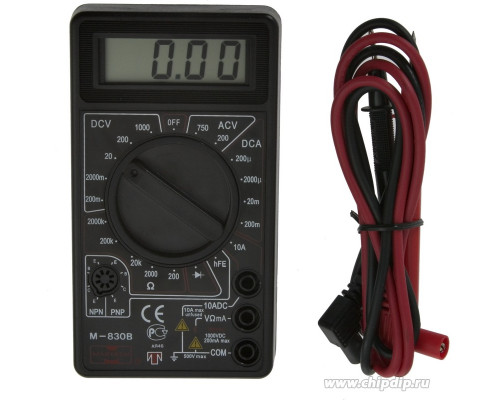 Мультиметр Мультиметр M 830B, шт