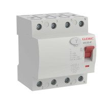 Узо DKC 4P,  40A, 30mA, тип АС MDL100-4P2-40-AC