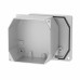 Коробка DKC ответвительная алюминиевая окрашенная, IP66/IP67, RAL9006, 90х90х53мм 65300