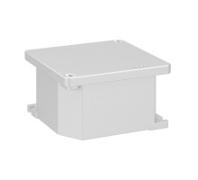 Коробка DKC ответвительная алюминиевая окрашенная, IP66/IP67, RAL9006, 90х90х53мм 65300