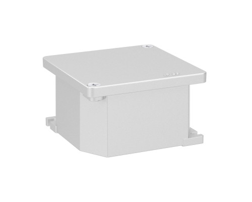 Коробка DKC ответвительная алюминиевая окрашенная, IP66/IP67, RAL9006, 90х90х53мм 65300