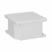 Коробка DKC ответвительная алюминиевая окрашенная, IP66/IP67, RAL9006, 90х90х53мм 65300