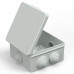 Коробка Промрукав ОП безгалогенная (HF) 100х100х50 IP55 (60шт/кор) (для монтажного пистолета) 40-0302
