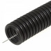 Труба гофр.ПНД безгалогенная (HF) черная с/з д32 (25м), м