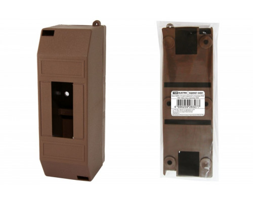 Бокс КМПн 1/2 для наружной  установки IP20  "ЭКО" (бук) инд. SQ0907-0401