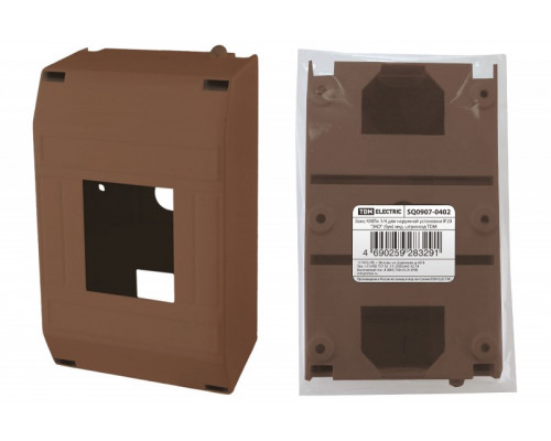 Бокс КМПн 1/4 для наружной установки IP20 "ЭКО" (бук) инд. ш SQ0907-0402