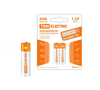 Аккумулятор AAA-800 mAh Ni-MH BP-2 TDM