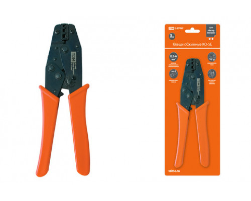Клещи обжимные КО-5Е 0,5-6мм TDM SQ1001-0002