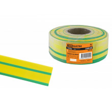 Термоусаживаемая трубка ТУТнг 40/20 желто-зеленая (50 м/ролл) TDM