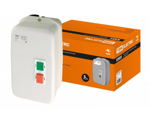 Контактор КМН34062 40А в оболочке Ue=380В/АС3 IP54 TDM, Шт