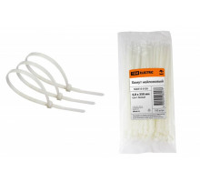 Хомут TDM 4,8х350мм нейлон белый (100шт), упак