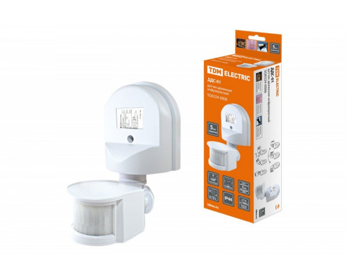 ДДС-01 1100Вт, 5-480с, 2-12м, 5+Лк, 180гр, IP44, TDM