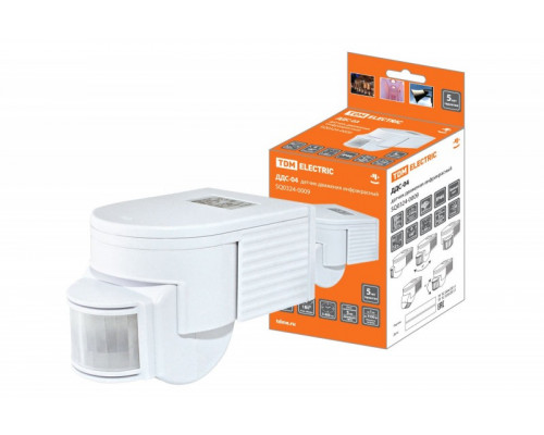 ДДС-04 1100Вт, 5-480с, 12м, 5+Лк, 180гр, IP44, TDM* 00-00001882 SQ0324-0009