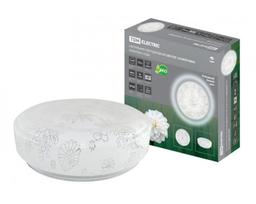 Светильник светод. LED СПС 10 15Вт 4000К D35см, КАПУЧИНО TDM ВК-90169 SQ0329-0160