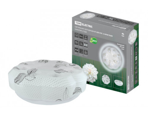 Светильник светод. LED СПС 12 15Вт 4000К D35см, КРИСТАЛЛ TDM ВК-90171 SQ0329-0162