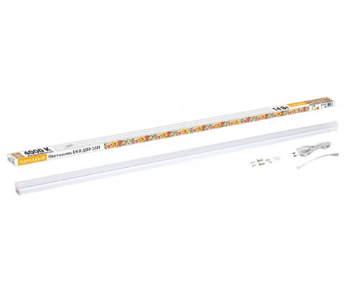 Светильник LED ДПО 2001 14 Вт, 6500К, IP40, Народный