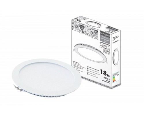 Светильник встр. LED "Даунлайт СВО" 18 Вт 6500К белый SQ0329-0243