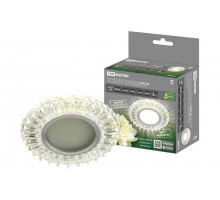 Софит СВ 03-06 MR16 50Вт G5.3 LED подсветка 3 Вт зеркальный/хром TDM SQ0359-0133