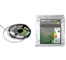 Лента светодиодная SMD5050+SMD2835 60LED/м-IP20-12 В-8 Вт/м-RGB+3000 К (5 м) TDM SQ0331-0376
