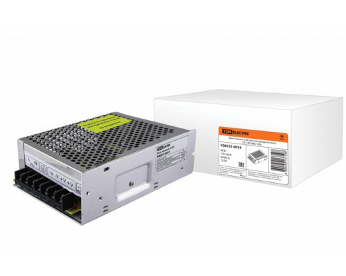 Блоки питания IP20 60Вт-12В-IP20  для светодиодных лент и модулей, метал TDM SQ0331-0014