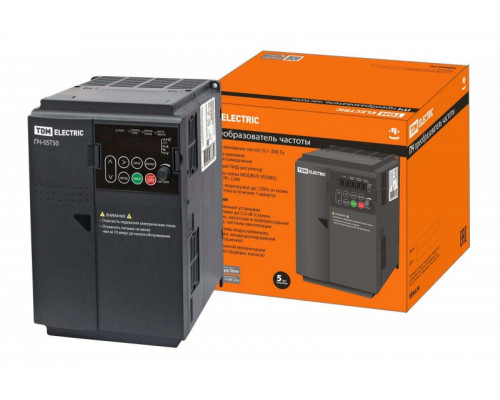 Преобразователи частоты ПЧ 05T50 380В 5,5кВт TDM SQ0749-0008