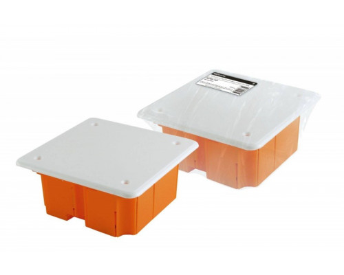 Коробка СП 92х92х40мм, крышка, IP20, инд. штрихкод, TDM SQ1402-1001