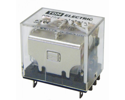 Реле РЭК77/4 10А  24В AC TDM* 10119 SQ0701-0013