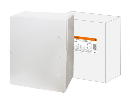 Бокс пластиковый ЩМП-0-9, ABS, IP65, -45 до +75 С, навесной, (800x600x260) TDM SQ0932-0109