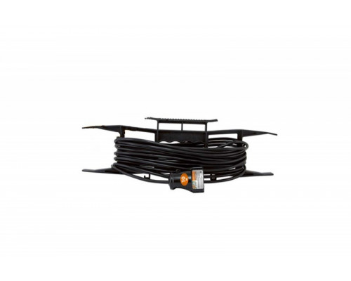 Удлинитель силовой  TDM шнур на рамке  народный ПВС 2200 Вт б/з, 30м, штепс. гнездо SQ1307-0308