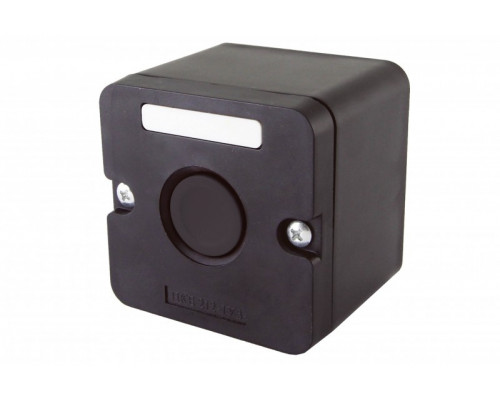Пост кнопочный ПКЕ 222-1 черный IP54 TDM SQ0742-0020
