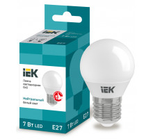 Лампа светод LED G45 шар 10Вт 220В Е27 6500К 850Лм Aktiv ЦЕ-00003304 102-40