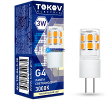 Лампа светод LED G4 220-240V 3Вт 3000К 250Lm Актив 103-20