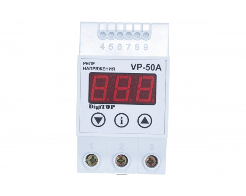 Реле напряжения DigiTOP Vp-50A макс 60А, шт