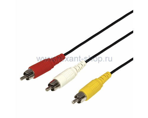 Шнур 4х4 RCA 1.5М REXANT, Шт